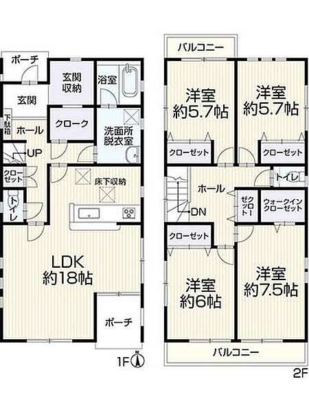 間取り：321000086536