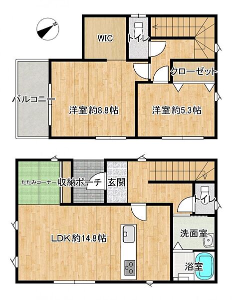 間取り：324000023655