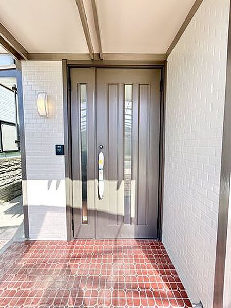 【リフォーム済】玄関（外観）玄関ドア交換しました。