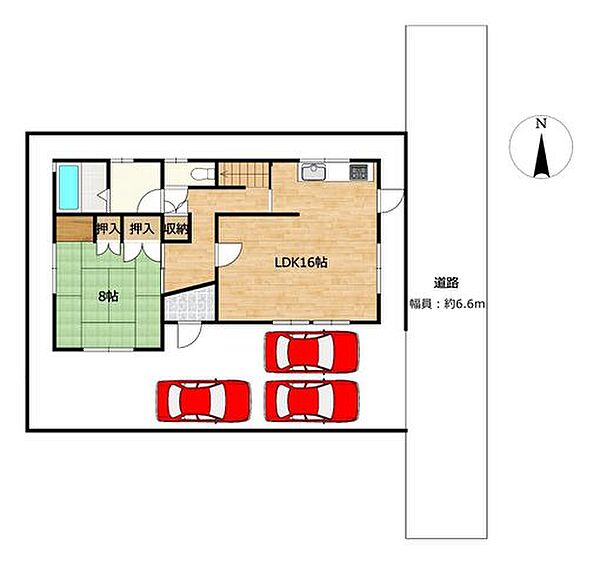 【リフォーム済販売】区画図