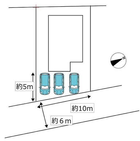 【リフォーム済】駐車場は拡張工事を行いました。