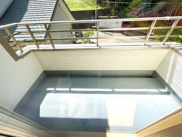 【リフォーム済】2Fバルコニーバルコニーは塗装を行いました。