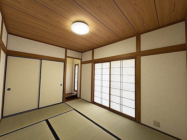 採光の取れる和室です。