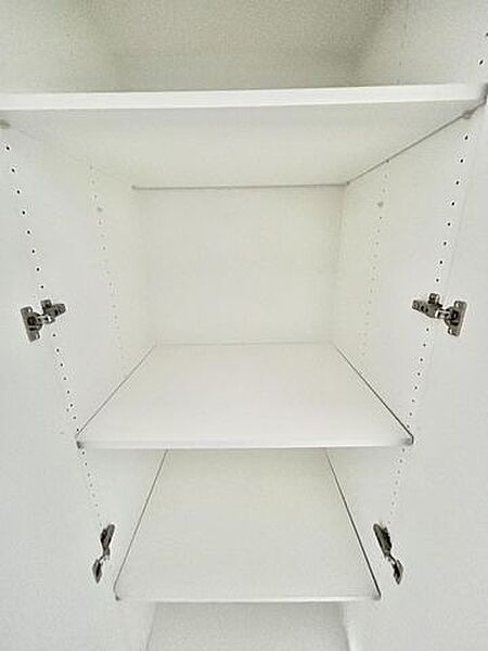 【リフォーム済販売】廊下収納　収納はクリーニングを行いました。