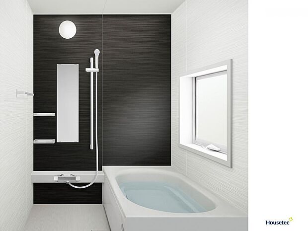 【同仕様写真】浴室はハウステック製の新品のユニットバスに交換します。