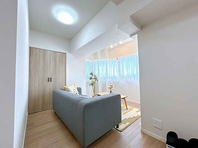 リビング/ダイニング 信開ドムス城川原 3階/-