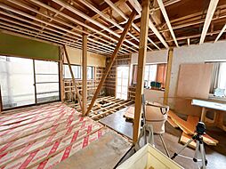 富山市長附　戸建て 4LDKのリビング/ダイニング