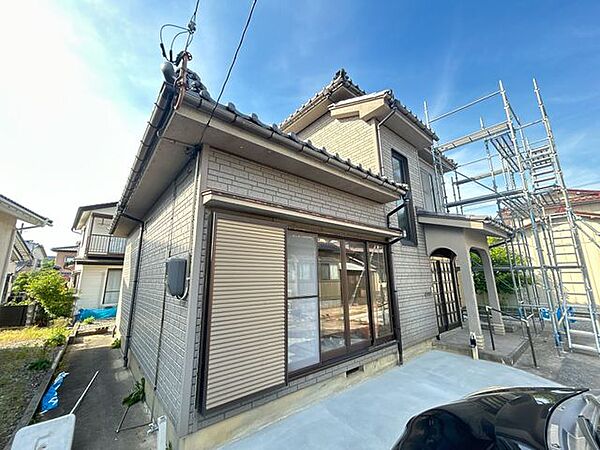 【リフォーム中】外壁は塗装を行います。