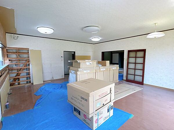 リフォーム中です。リビング