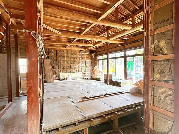 【リフォーム中】和室はRFして、約23帖のLDKになります。
