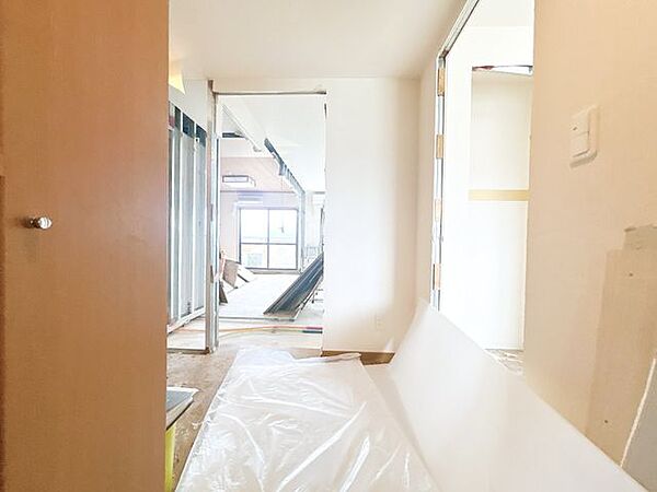 【リフォーム中】廊下です
