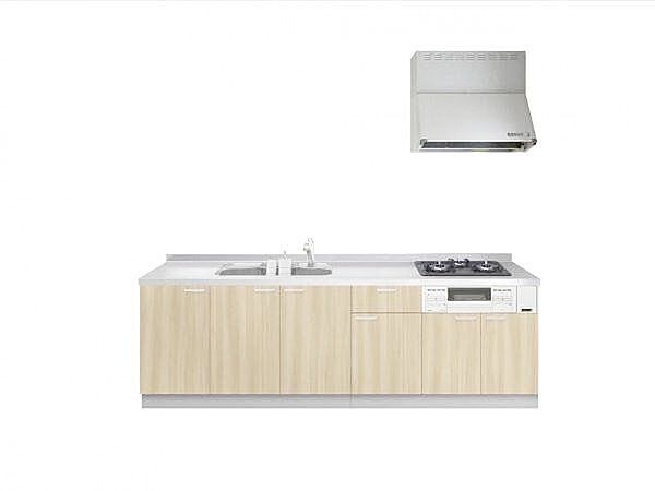 【同仕様写真】キッチンはハウステック製の2550サイズのシステムキッチンを新設予定です。