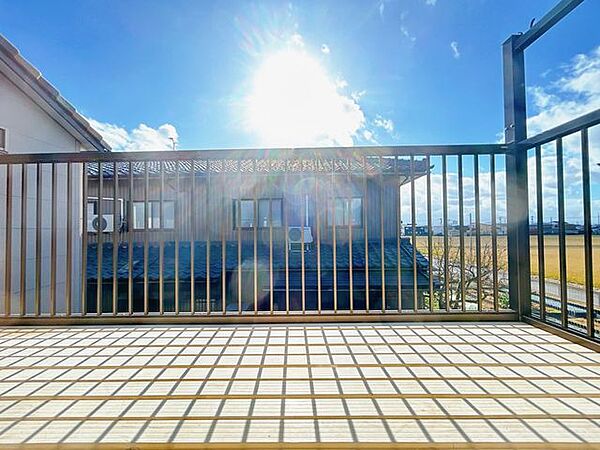 【ベランダ】ベランダの写真になります。