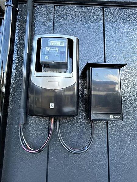 【電気メーター】電気メーターの写真になります。