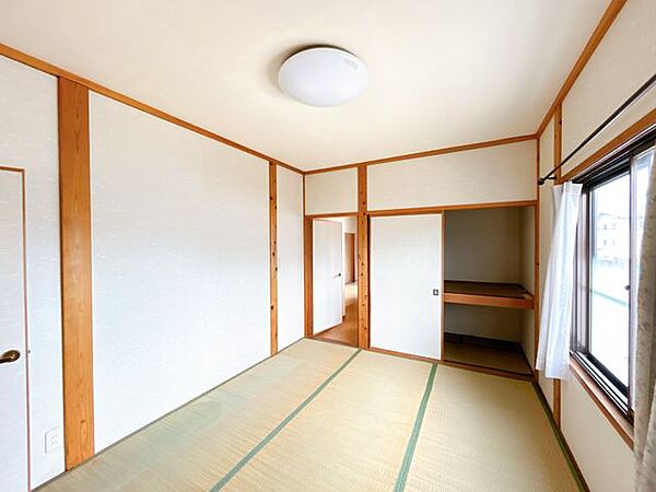 【2F北側6帖和室】2F北側6帖和室の写真になります。