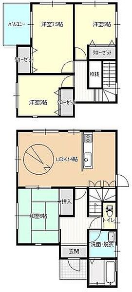 【期間限定現況販売】現況間取り図