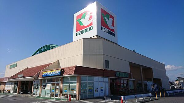 【スーパー】平和堂日夏店様まで約700ｍ（徒歩約9分）です。