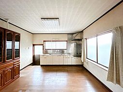 東伯郡北栄町江北　戸建て 4DKのリビング/ダイニング