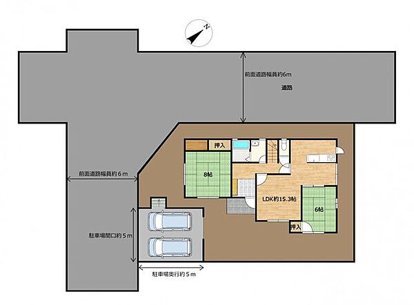 【区画図】※現況と区画図が異なる場合は現況を優先します。