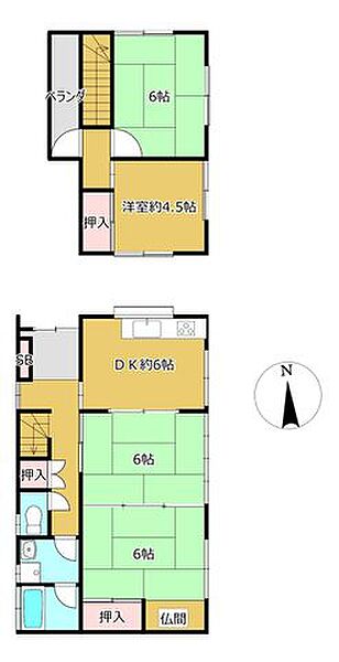 間取り図です。