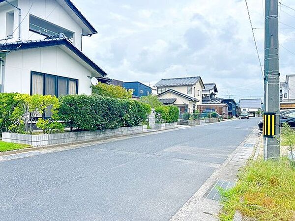 接面道路です。