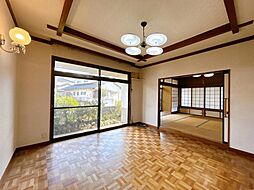 米子市上後藤5丁目　戸建て 4LDKのリビング/ダイニング