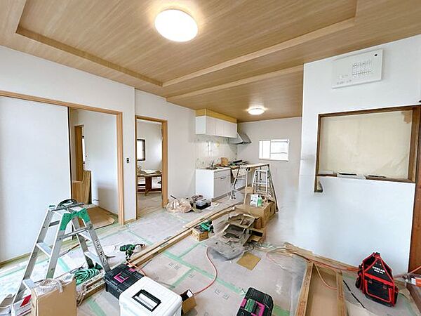 【リフォーム中】8/9撮影　リビングの写真です。