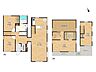 間取り：【間取図】間取図です。間取り変更を行って約21帖のリビングを擁する4LDKの間取りになる予定です。