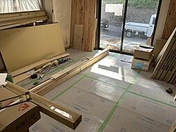 津山市野介代　戸建て 3LDKのリビング/ダイニング