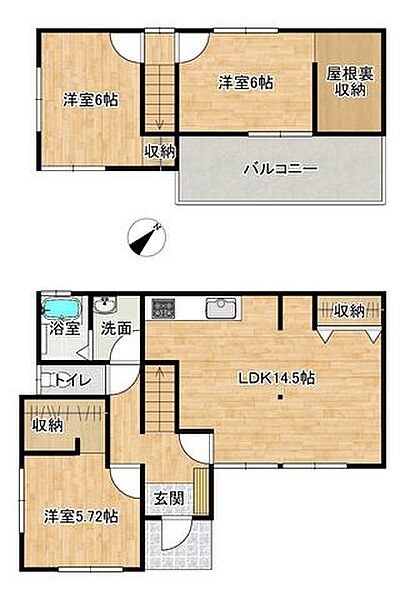 間取り：334000245569