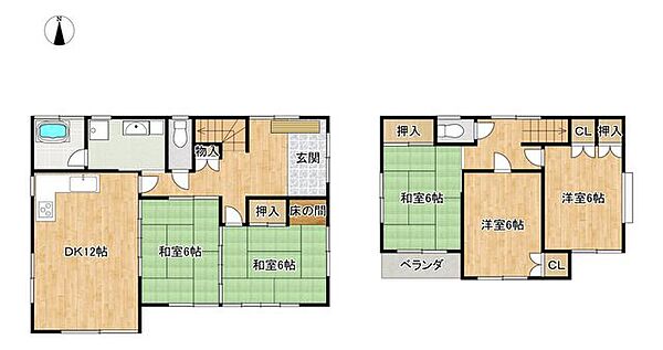 間取り：334000261419