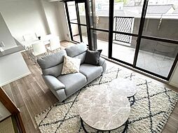 ガーデンビュー中山中　407 3LDKのリビング/ダイニング