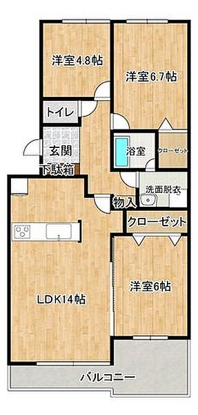 間取り：334000245420