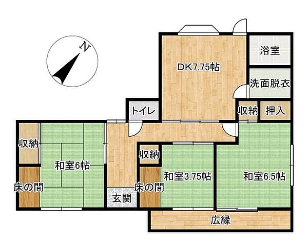 間取り：334000255682