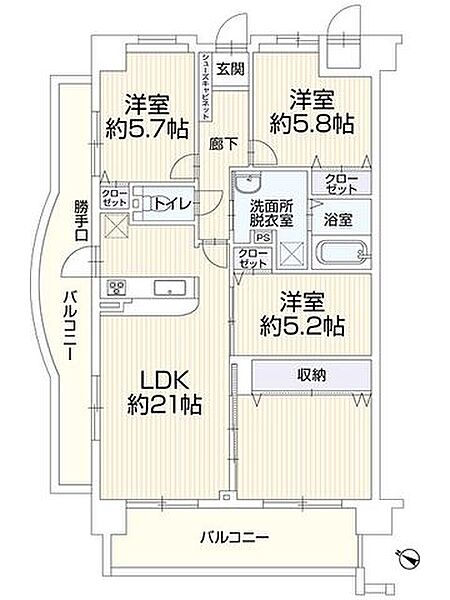 間取り：334000258130
