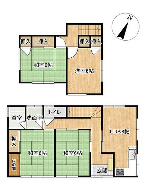 間取り：335000035227