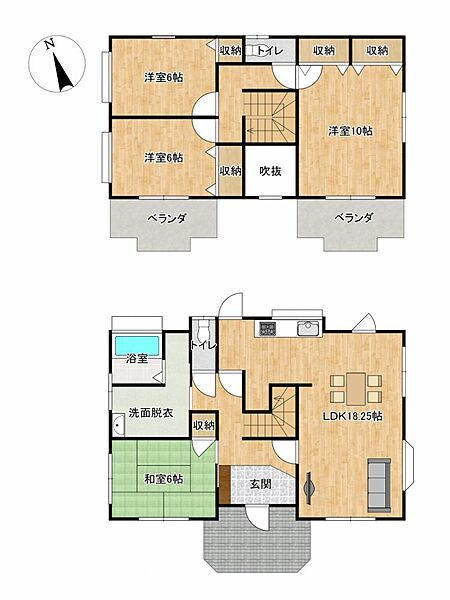間取り：335000032444