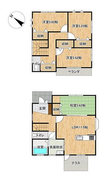 間取り：335000034462