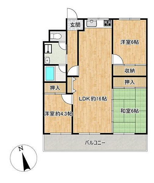 間取り：335000034548
