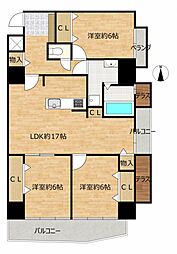 間取図画像 3LDK