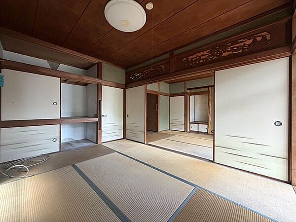 【リフォーム予定】和室二部屋と広縁をつなげて約18帖のリビングに仕上げていきます。