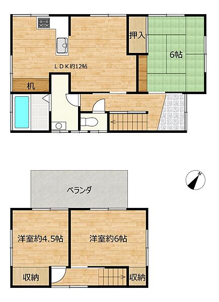 間取り：338000043642