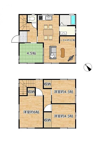 間取り：338000045350