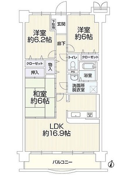 間取り：338000054533