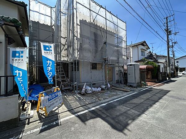 【リフォーム中】外壁屋根塗装をおこないます。