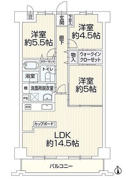 間取り：338000055441