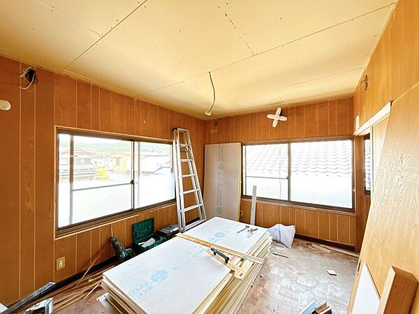 【リフォーム中】2階洋室は内装工事を行います。