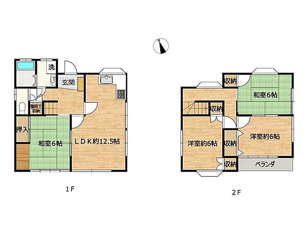 【現況】現況の間取り図です。