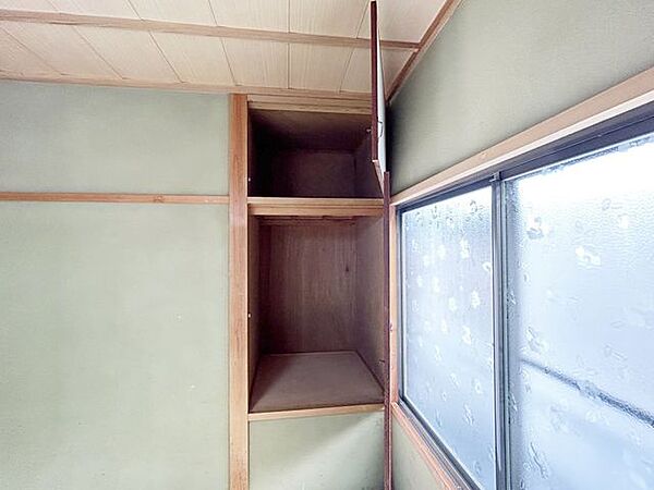 【リフォーム済み】2階4.5帖和室の収納です。