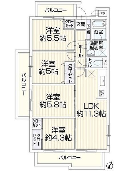 間取り：340000288930